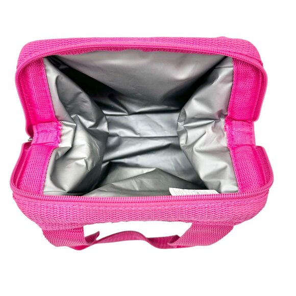 Fit+Fresh Riley Insulated Lunch Bag Elephant Print Handles 8x8x6 PVC Free EUC - Picture 5 of 11